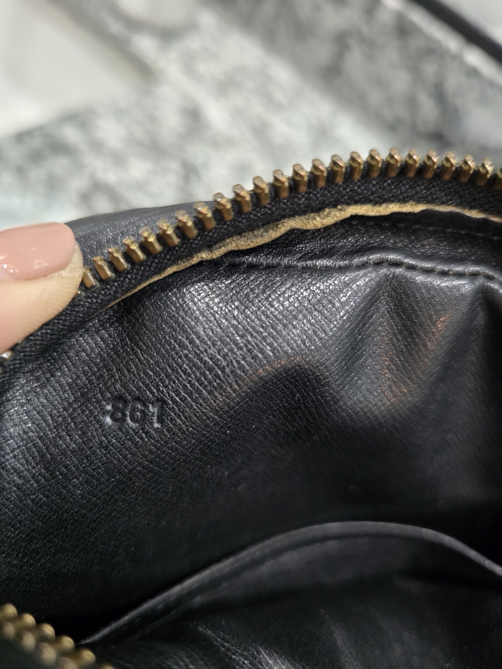 Vintage Louis Vuitton Black Epi Leather Danube Crossbody Bag - Picture 10 of 13